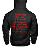 Rough Men Stand Ready to Fight Hoodie
