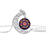Mandala Moon Necklace