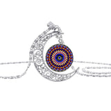 Mandala Moon Necklace