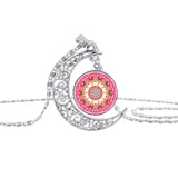 Mandala Moon Necklace