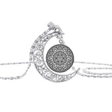 Mandala Moon Necklace