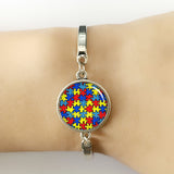 Autism Awareness Puzzle Bracelet