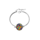 Autism Awareness Puzzle Bracelet