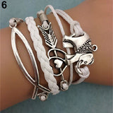 Elephant Love Charm Bracelet