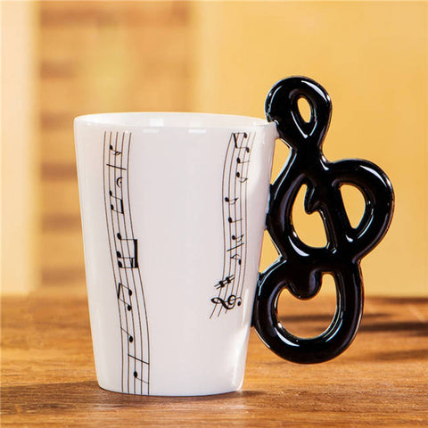 Musical  Note Ceramic Coffee Cup