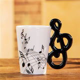Musical  Note Ceramic Coffee Cup
