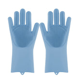 Rubber Scrub Gloves