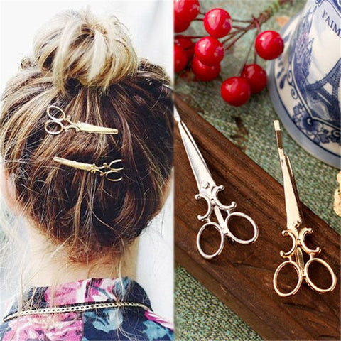 Scissors Hair Clip Accessories