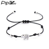 Elephant Red Rope Bracelet