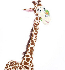 Plush Toys Lion Giraffe Penguin Zebra Hippo