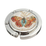 Foldable Metal Butterfly Purse Bag Hanger Handbag Table Hook