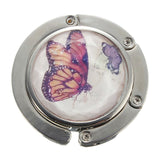 Foldable Metal Butterfly Purse Bag Hanger Handbag Table Hook