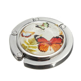 Foldable Metal Butterfly Purse Bag Hanger Handbag Table Hook