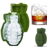 3D Grenade Shape Ice Cube Mold