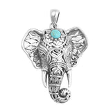 Turquoise Elephant Necklace