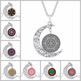 Mandala Moon Necklace