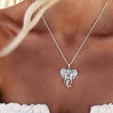 Turquoise Elephant Necklace