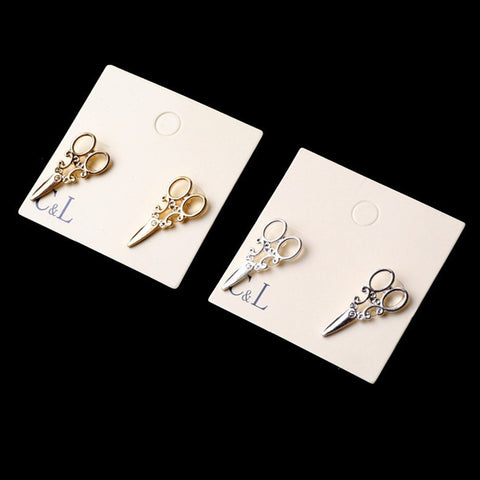 Hair Stylist Fashion Scissor Earings